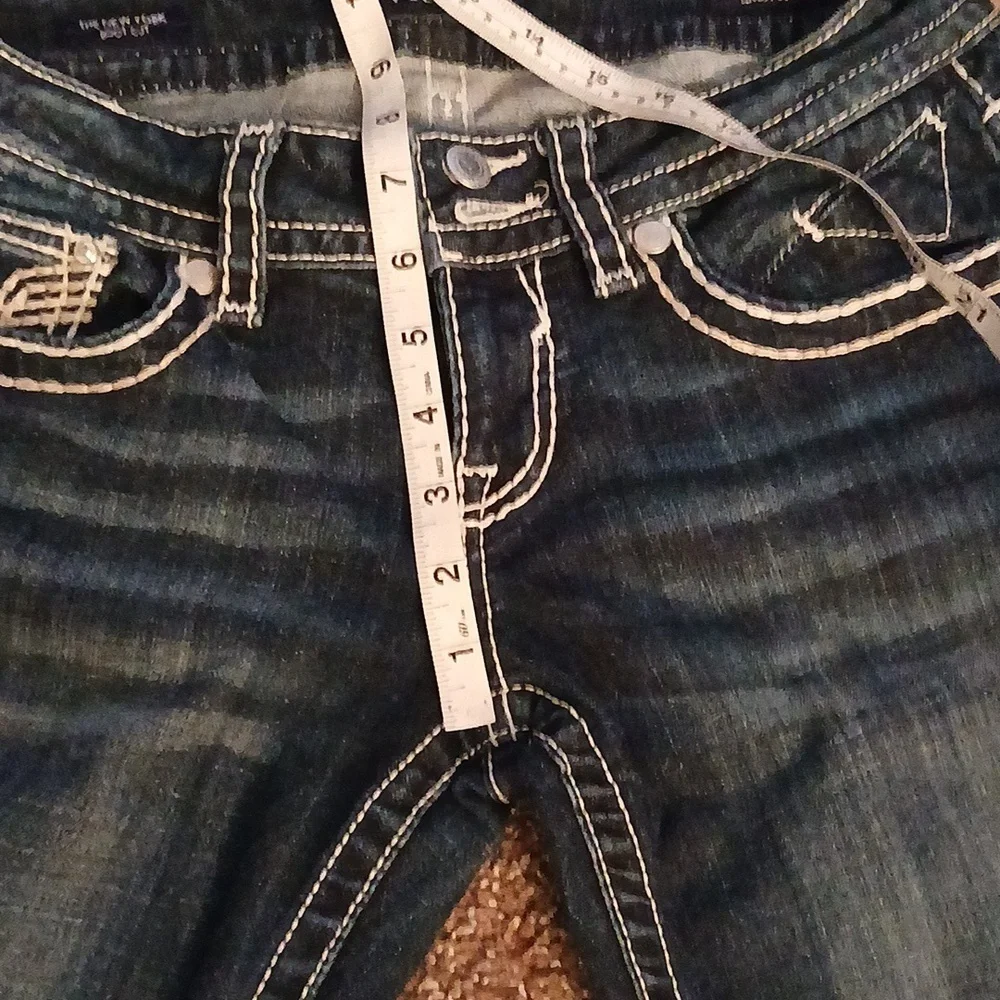 Vigoss the new York bootcut blue jeans size 5/6 - Picture 13 of 16